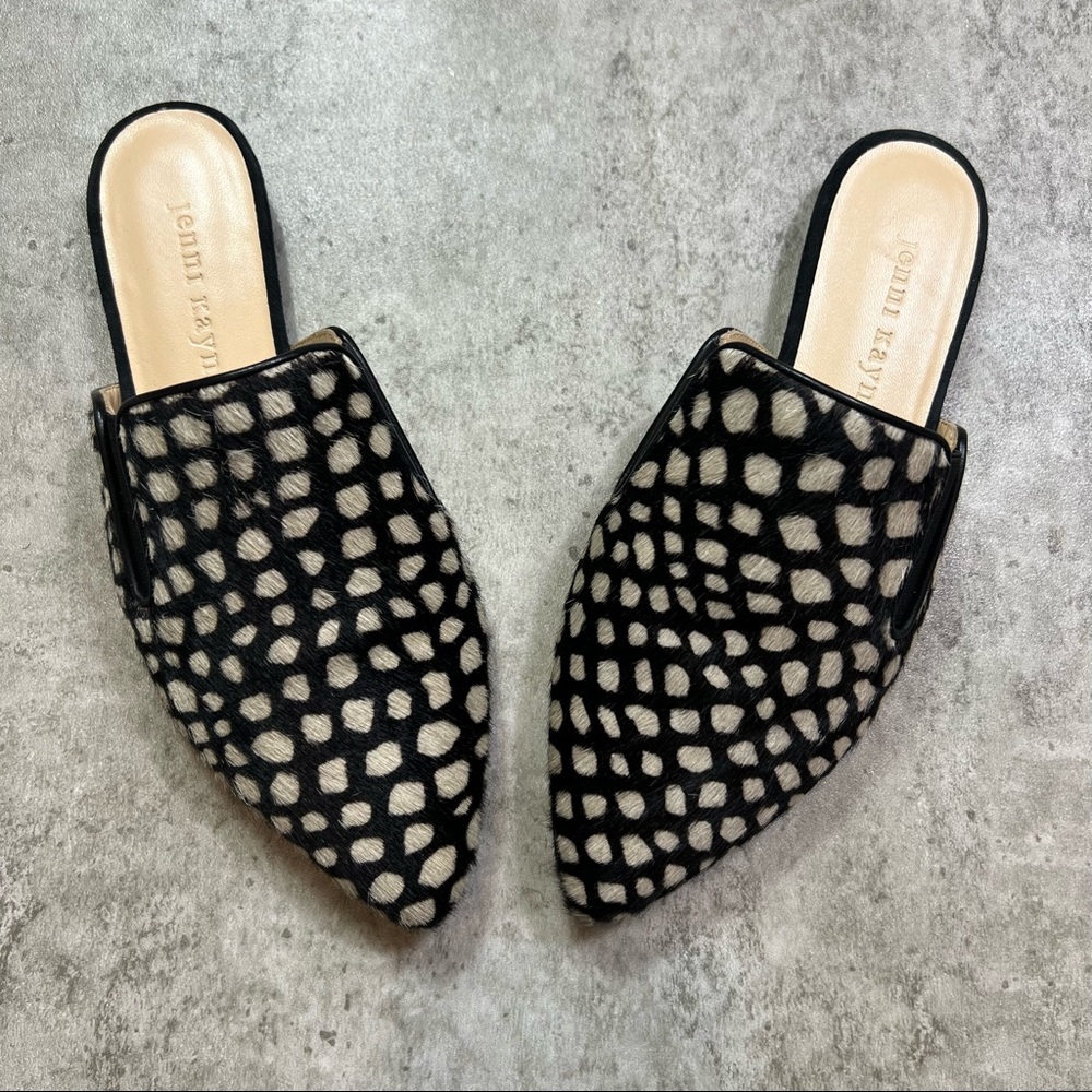 NEW Jenni Kayne Genuine Calf Hair Mule - Picture 1 of 11